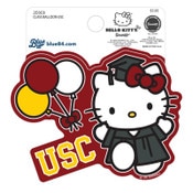 USC Hello Kitty Graduation Balloons Sticker